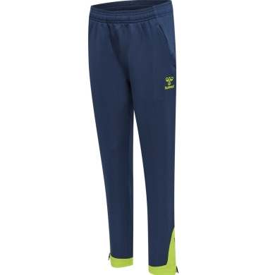 hummel Sports Trousers hmlLEAD Poly Pants (Side Pockets, Stretchy Sweat Fabric) Long Dark Blue Children