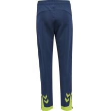 hummel Sports Trousers hmlLEAD Poly Pants (Side Pockets, Stretchy Sweat Fabric) Long Dark Blue Children