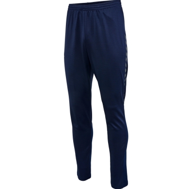 hummel Sports Trousers hmlSTALTIC Training Pant (Interlock Fabric) Long navy blue/green Men