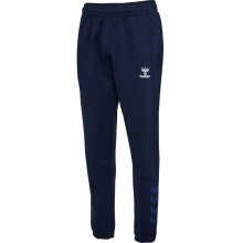 hummel Sports Trousers hmlTRAVEL Pants (soft sweat fabric) long navy blue Men