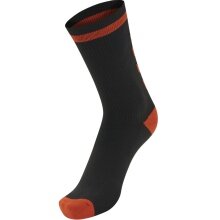 hummel Sportsocke Elite Indoor Low black/red - 1 Pair