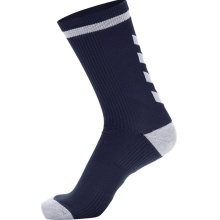 hummel Sportsocke Elite Indoor Low navy blue/white - 1 Pair