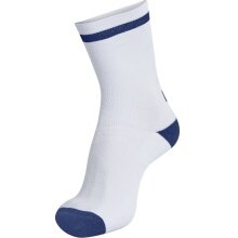 hummel Sportsocke Elite Indoor Low white/dark blue - 1 pair