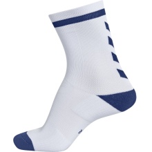 hummel Sportsocke Elite Indoor Low white/dark blue - 1 pair