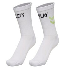 Hummel Sports Sock Let's Play Fundamental White - 1 Pair