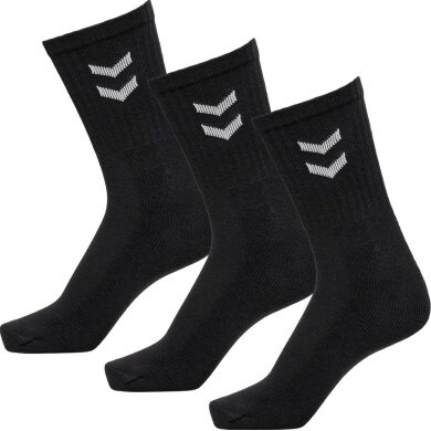 hummel Sport Socks Crew Basic black - 3 pairs