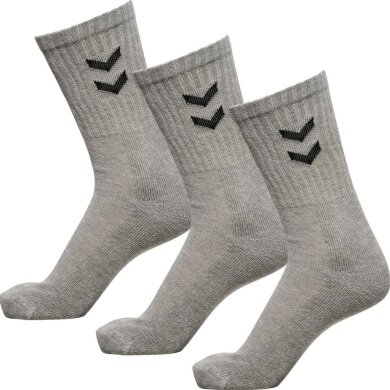 hummel Sport Socks Crew Basic grey - 3 pairs