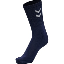 hummel Sport Socks Crew Basic navy blue - 3 pairs