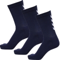 hummel Sports Socks Fundamental Crew navy blue/white - 3 pairs