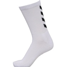 hummel Sports Socks Fundamental Crew white/black - 3 pairs