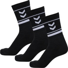 hummel sports socks hmlSTRIPE Crew black - 3 pairs