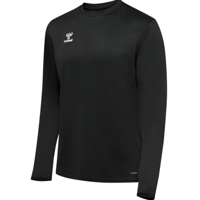 hummel Sport long-sleeved hmlESSENTIAL sweatshirt (interlock fabric) black men