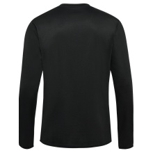 hummel Sport long-sleeved hmlESSENTIAL sweatshirt (interlock fabric) black men