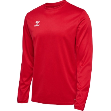 hummel Sport Long Sleeve Shirt hmlESSENTIAL Sweatshirt (Interlock Fabric) red Men