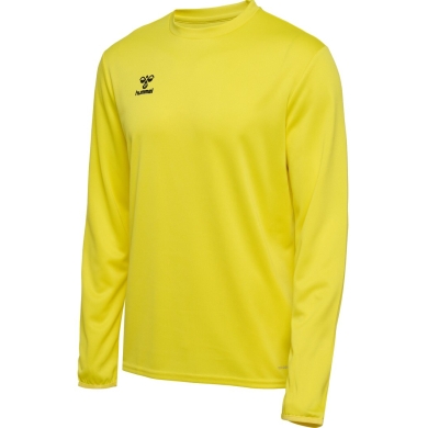 hummel Sport Long Sleeve Shirt hmlESSENTIAL Sweatshirt (Interlock Fabric) Yellow Men