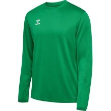 hummel Sport Long Sleeve Shirt hmlESSENTIAL Sweatshirt (Interlock Fabric) Green Men