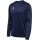 hummel Sport Long Sleeve Shirt hmlESSENTIAL Sweatshirt (Interlock Fabric) Navy Men