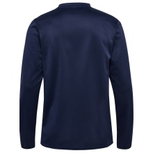 hummel Sport Long Sleeve Shirt hmlESSENTIAL Sweatshirt (Interlock Fabric) Navy Men