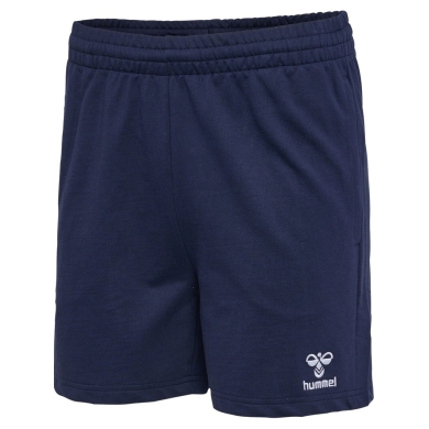 hummel Leisure Pants hmlGO 2.0 Sweatshorts (Organic Cotton) short navy blue Women