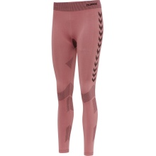 hummel Functional Underwear Sport Tight Seamless (breathable, close-fitting) long pink Women