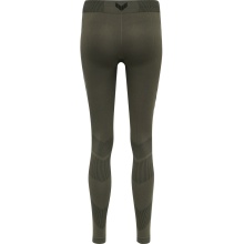 hummel Functional Underwear Sport Tight Seamless (breathable, close-fitting) long green Women