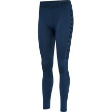 hummel Functional Underwear Sport Tight Seamless (breathable, close-fitting) long denim blue Women