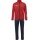 hummel Training Suit hmlPROMO Poly (Jacket and Trousers) Red/Navy Men