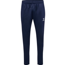 hummel Training Trousers hmlESSENTIAL Pant (Interlock Fabric) Long Navy Blue Men's