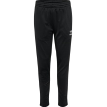 hummel Training Trousers hmlESSENTIAL Pant (Interlock Fabric) Long Black Kids