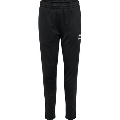 hummel Training Trousers hmlESSENTIAL Pant (Interlock Fabric) Long Black Kids