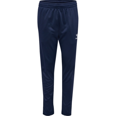 hummel Training Trousers hmlESSENTIAL Pant (Interlock Fabric) Long Navy Blue Kids