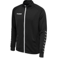 hummel Sport training jacket hmlAUTHENTIC Poly Zip (knitted polyester, with zip pockets) black Men