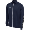 hummel Sport Training Jacket hmlAUTHENTIC Poly Zip (knitted polyester, with zip pockets) navy blue Men