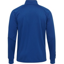 hummel Sport training jacket hmlAUTHENTIC Poly Zip (knitted polyester, with zip pockets) dark blue men