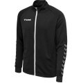 hummel Sport training jacket hmlAUTHENTIC Poly Zip (knitted polyester, with zip pockets) black children