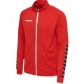 hummel Sport training jacket hmlAUTHENTIC Poly Zip (knitted polyester, with zipper pockets) red children