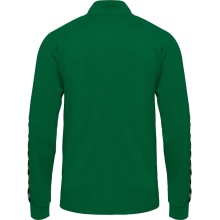 hummel Sport training jacket hmlAUTHENTIC Poly Zip (knitted polyester, with zip pockets) dark green children