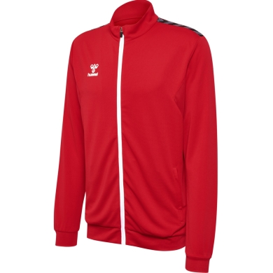 hummel Sport Training Jacket hmlAUTHENTIC PL Full-Zip (100% Polyester) red Men