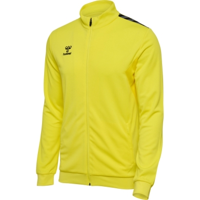 hummel Sport Training Jacket hmlAUTHENTIC PL Full-Zip (100% Polyester) yellow Men