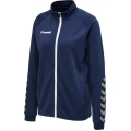 hummel Sport Training Jacket hmlAUTHENTIC Poly Zip (knitted polyester, with zip pockets) navy blue Women