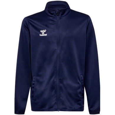 hummel Sport Training Jacket hmlESSENTIAL Track (breathable, quick-drying) navy blue children