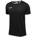 hummel Sport T-shirt hmlAUTHENTIC Poly Jersey (lightweight jersey fabric) Short sleeve black/white Men