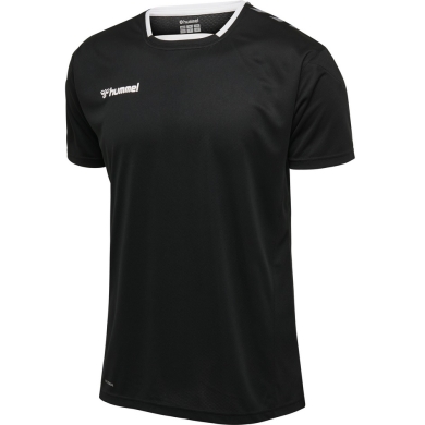 hummel Sport T-shirt hmlAUTHENTIC Poly Jersey (lightweight jersey fabric) Short sleeve black/white Men