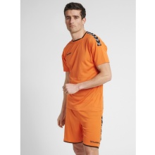 hummel Sport T-shirt hmlAUTHENTIC Poly Jersey (lightweight jersey fabric) Short sleeve orange Men