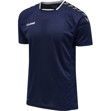 hummel Sport T-shirt hmlAUTHENTIC Poly Jersey (lightweight jersey fabric) Short sleeve navy blue Men