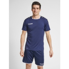 hummel Sport T-shirt hmlAUTHENTIC Poly Jersey (lightweight jersey fabric) Short sleeve navy blue Men