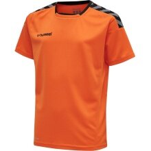 hummel Sport T-shirt hmlAUTHENTIC Poly Jersey (light jersey fabric) short sleeve orange children