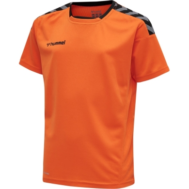 hummel Sport T-shirt hmlAUTHENTIC Poly Jersey (light jersey fabric) short sleeve orange children