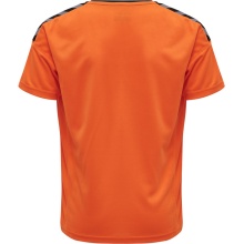 hummel Sport T-shirt hmlAUTHENTIC Poly Jersey (light jersey fabric) short sleeve orange children