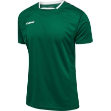 hummel Sport T-shirt hmlAUTHENTIC Poly Jersey (lightweight jersey fabric) Short sleeve dark green Children